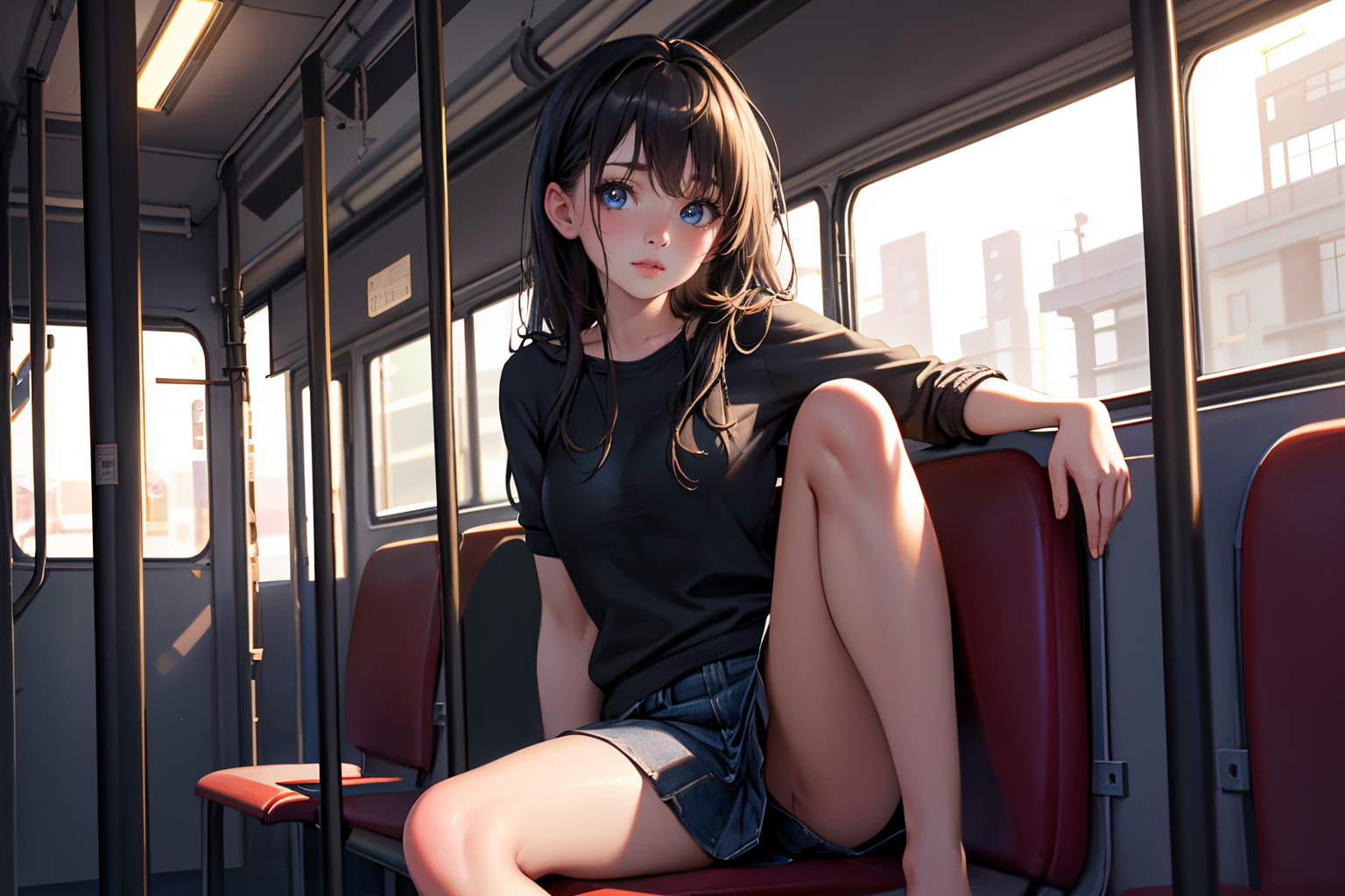 07619-3274282228-indoors,_lora_bus interior_v1_0.3_,ruanyi047,bus interior,1girl,solo,sitting,leaning back,arm support,legs apart,, (8k, RAW phot.png